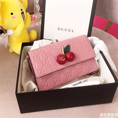 gucci 樱桃包|Gucci handbags.